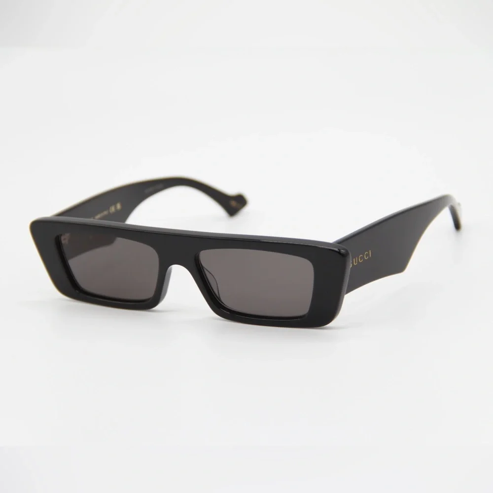 NEW GUCCI GG1331S 002 BLACK UNISEX RECTANGULAR SUNGLASSES GUCCI